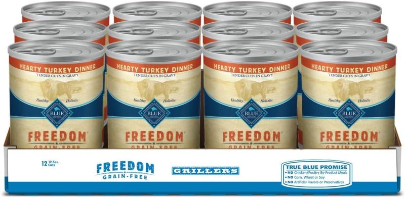 Blue Buffalo Freedom Grain Free Natural Adult Wet Dog Food, Chicken 12.5oz cans (Pack of 12) - Image 36