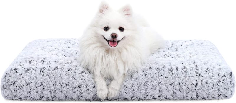Washable Dog Bed Deluxe Plush Dog Crate Beds Fulffy Comfy Kennel Pad Anti-Slip Pet Sleeping Mat for Large, Jumbo, Medium, Small - Image 30