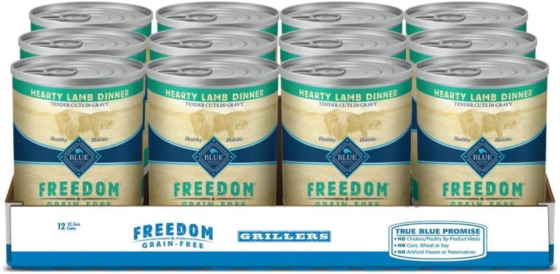 Blue Buffalo Freedom Grain Free Natural Adult Wet Dog Food, Chicken 12.5oz cans (Pack of 12) - Image 9
