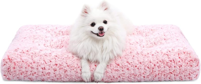 Washable Dog Bed Deluxe Plush Dog Crate Beds Fulffy Comfy Kennel Pad Anti-Slip Pet Sleeping Mat for Large, Jumbo, Medium, Small - Image 51