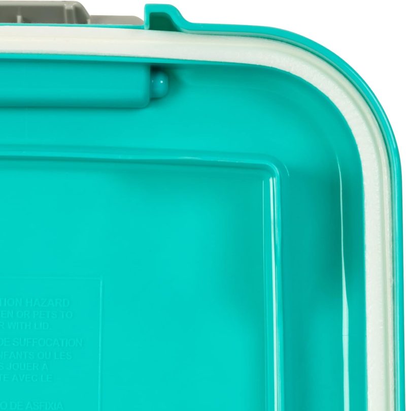 IRIS USA Airtight Pet Food/Treat Storage Container Combo, Blue - Image 51