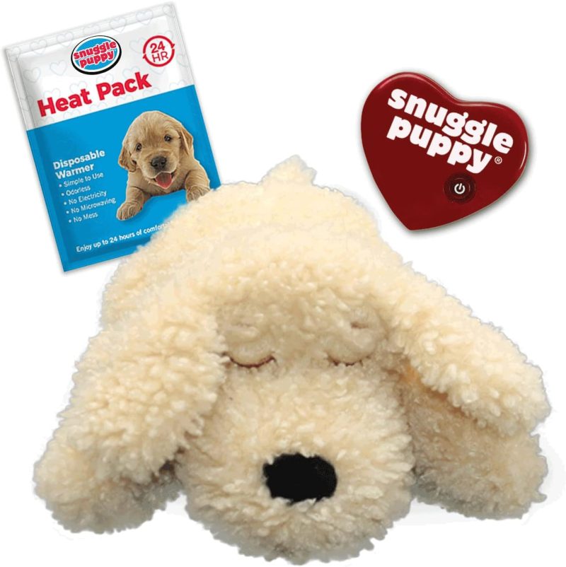 Original Snuggle Puppy Heartbeat Stuffed Toy for Dogs. Pet Anxiety Relief and Calming Aid, Comfort Toy for Behavioral Training - Image 16