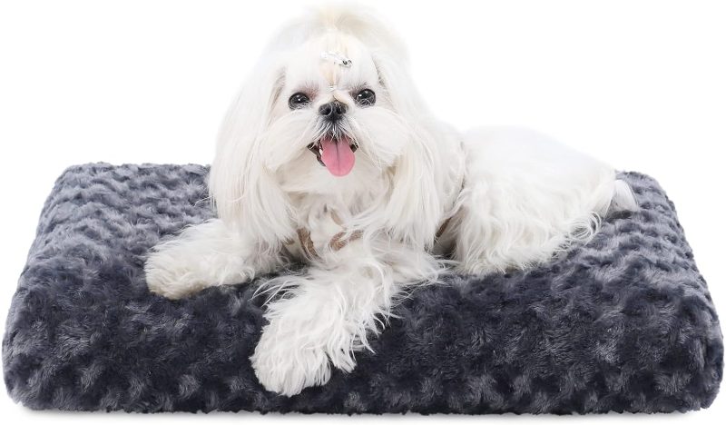 Washable Dog Bed Deluxe Plush Dog Crate Beds Fulffy Comfy Kennel Pad Anti-Slip Pet Sleeping Mat for Large, Jumbo, Medium, Small - Image 34