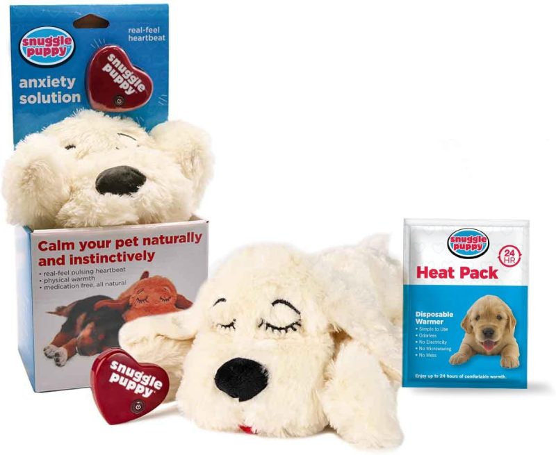 Original Snuggle Puppy Heartbeat Stuffed Toy for Dogs. Pet Anxiety Relief and Calming Aid, Comfort Toy for Behavioral Training - Image 19