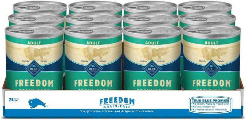 Blue Buffalo Freedom Grain Free Natural Adult Wet Dog Food, Chicken 12.5oz cans (Pack of 12) - Image 43