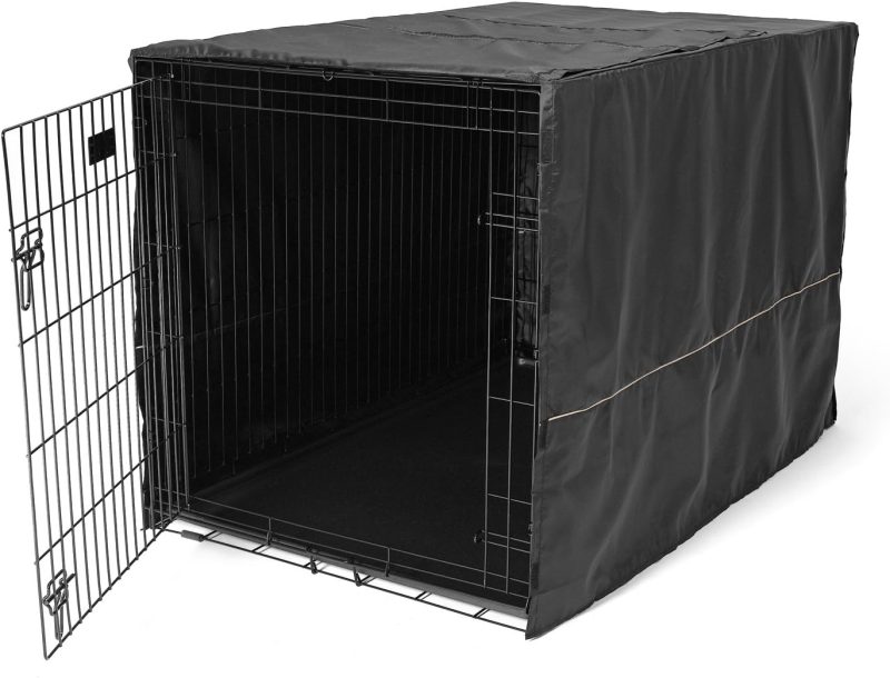 MidWest Homes for Pets Newly Enhanced Single & Double Door iCrate Dog Crate, Includes Leak-Proof Pan, Floor Protecting Feet , - Image 83