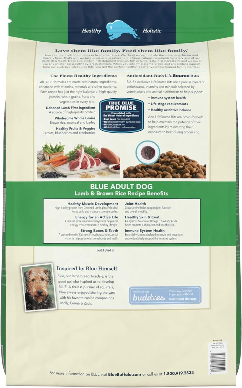 Blue Buffalo Life Protection Formula Natural Adult Dry Dog Food, Chicken and Brown Rice 30-lb - Image 14