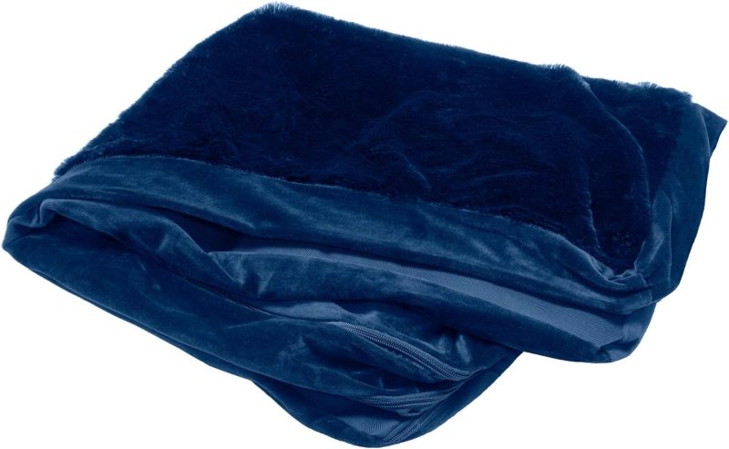 Furhaven Orthopedic Dog Bed for Medium/Small Dogs w/ Removable Bolsters & Washable Cover, For Dogs Up to 35 lbs - Plush & Almond - Image 124