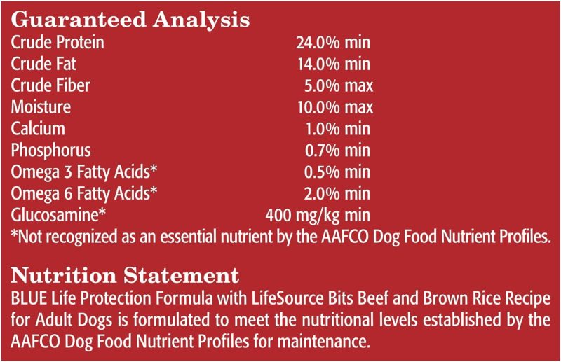 Blue Buffalo Life Protection Formula Natural Adult Dry Dog Food, Chicken and Brown Rice 30-lb - Image 154