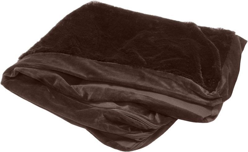 Furhaven Orthopedic Dog Bed for Medium/Small Dogs w/ Removable Bolsters & Washable Cover, For Dogs Up to 35 lbs - Plush & Almond - Image 325