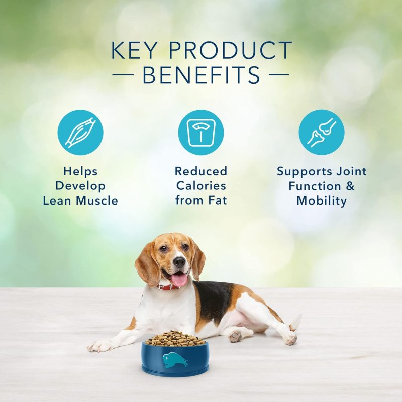 Blue Buffalo Freedom Grain Free Natural Adult Healthy Weight Dry Dog Food, Chicken 24-lb - Image 5