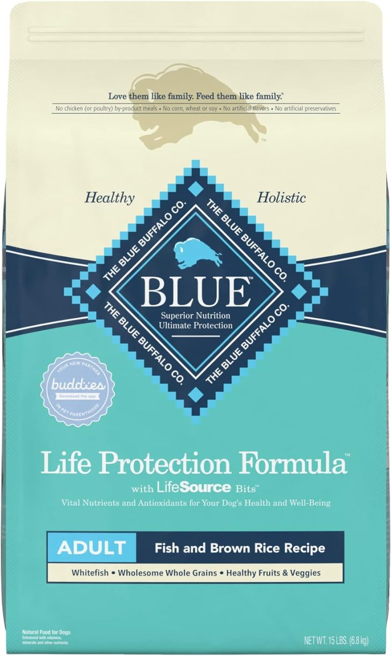 Blue Buffalo Life Protection Formula Natural Adult Dry Dog Food, Chicken and Brown Rice 30-lb - Image 51