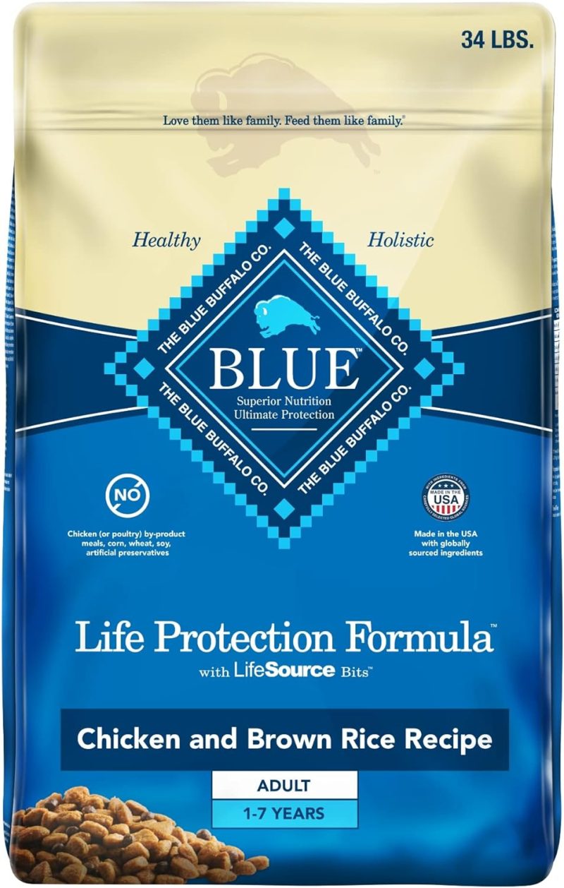 Blue Buffalo Life Protection Formula Natural Adult Dry Dog Food, Chicken and Brown Rice 30-lb - Image 34