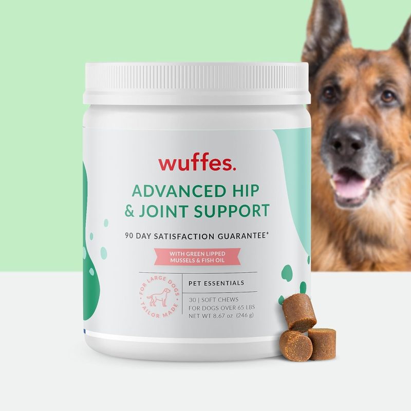 Wuffes Chewable Dog Hip and Joint Supplement for Small & Medium Breeds - Glucosamine & Chondroitin Chews - Dog Joint Supplements - Image 7