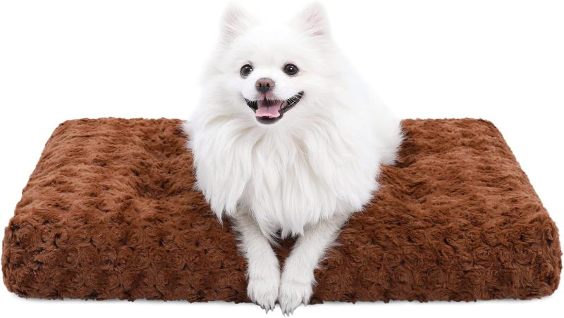 Washable Dog Bed Deluxe Plush Dog Crate Beds Fulffy Comfy Kennel Pad Anti-Slip Pet Sleeping Mat for Large, Jumbo, Medium, Small - Image 13