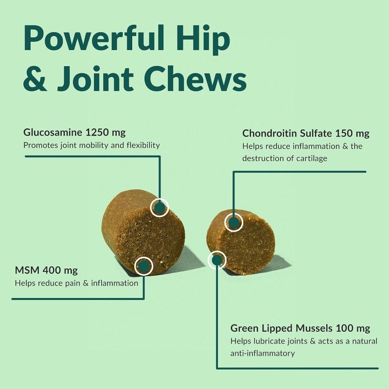 Wuffes Chewable Dog Hip and Joint Supplement for Small & Medium Breeds - Glucosamine & Chondroitin Chews - Dog Joint Supplements - Image 8