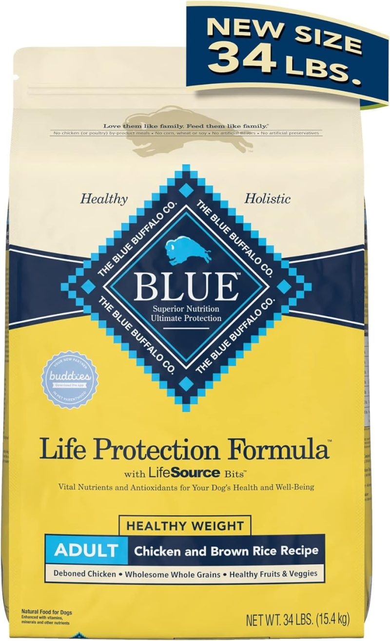 Blue Buffalo Life Protection Formula Natural Adult Dry Dog Food, Chicken and Brown Rice 30-lb - Image 44