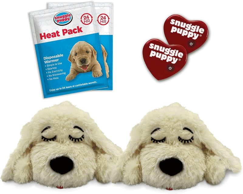 Original Snuggle Puppy Heartbeat Stuffed Toy for Dogs. Pet Anxiety Relief and Calming Aid, Comfort Toy for Behavioral Training - Image 9