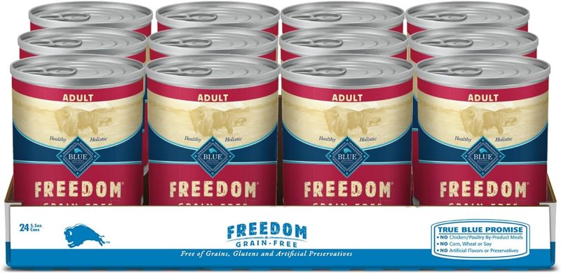 Blue Buffalo Freedom Grain Free Natural Adult Wet Dog Food, Chicken 12.5oz cans (Pack of 12) - Image 22