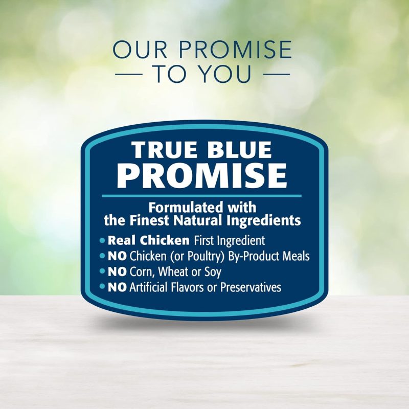 Blue Buffalo Freedom Grain Free Natural Senior Dry Dog Food, Chicken 24-lb - Image 7