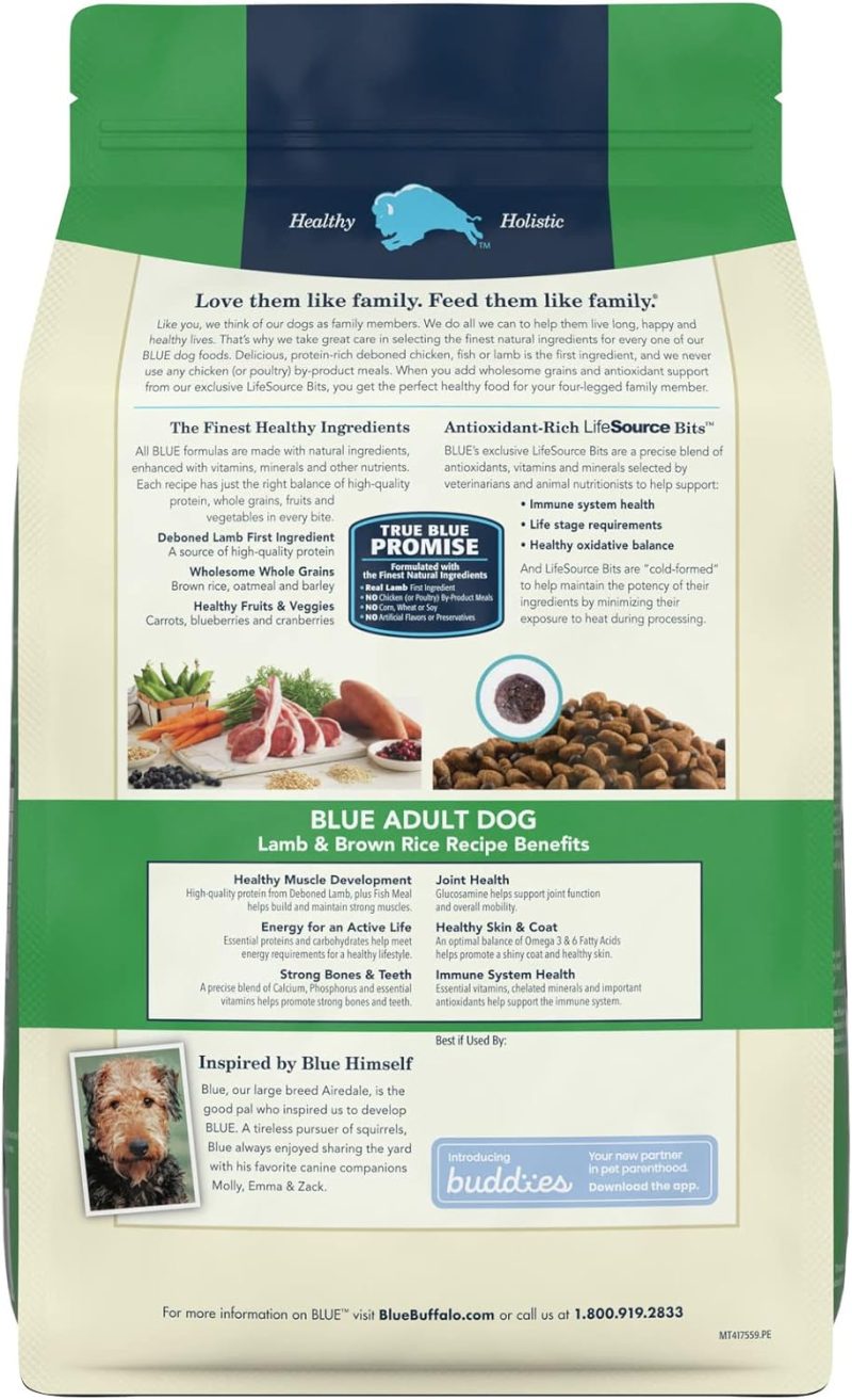 Blue Buffalo Life Protection Formula Natural Adult Dry Dog Food, Chicken and Brown Rice 30-lb - Image 159