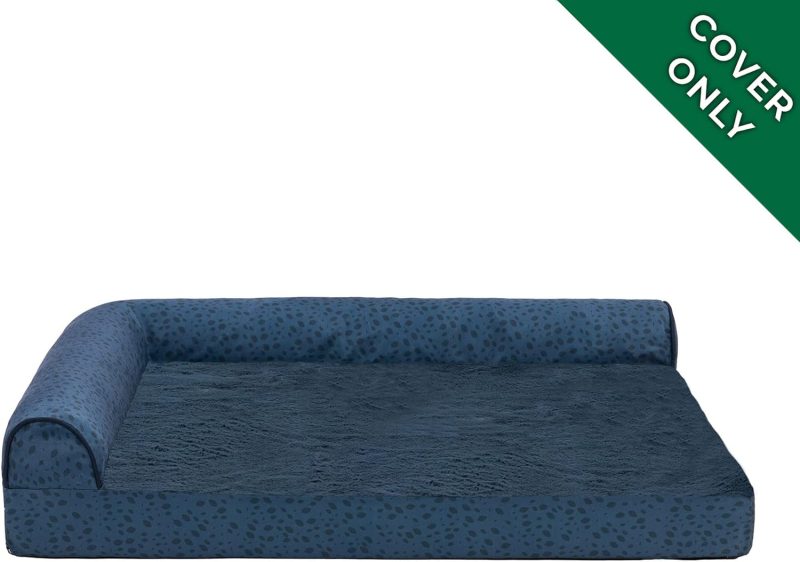 Furhaven Orthopedic Dog Bed for Medium/Small Dogs w/ Removable Bolsters & Washable Cover, For Dogs Up to 35 lbs - Plush & Almond - Image 347