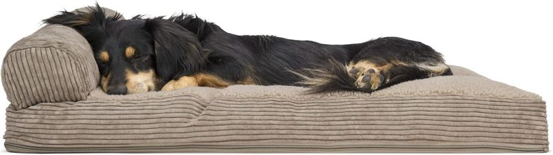 Furhaven Cooling Gel Dog Bed for Large/Medium Dogs w/ Removable Bolsters & Washable Cover, For Dogs Up to 55 lbs - Plush & - Image 271