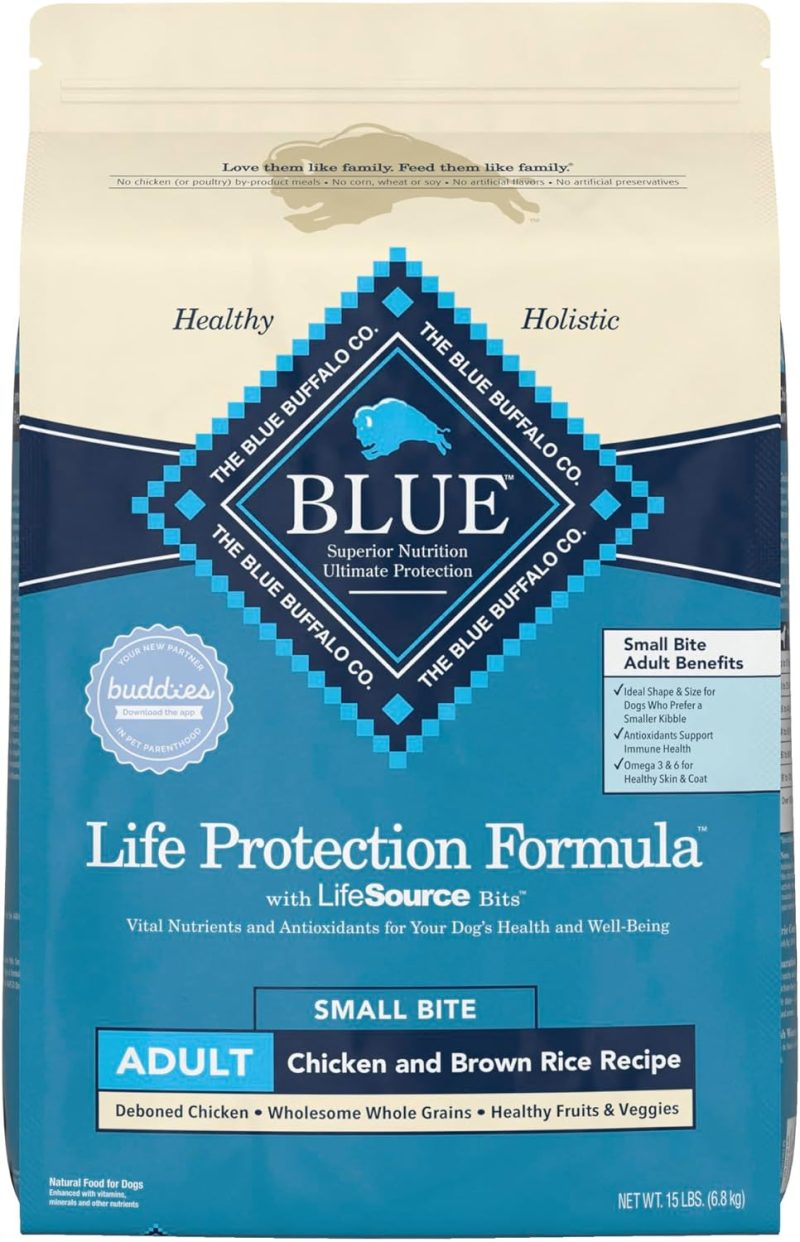 Blue Buffalo Life Protection Formula Natural Adult Dry Dog Food, Chicken and Brown Rice 30-lb - Image 123