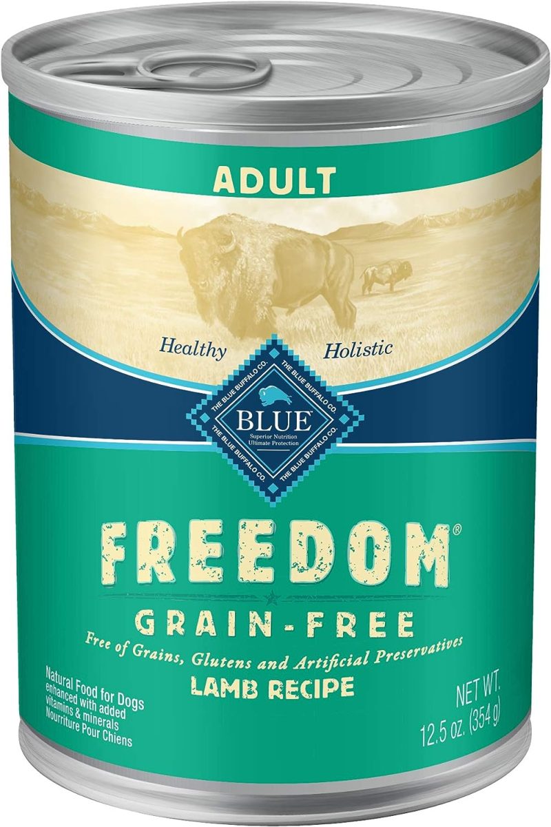 Blue Buffalo Freedom Grain Free Natural Adult Wet Dog Food, Chicken 12.5oz cans (Pack of 12) - Image 44