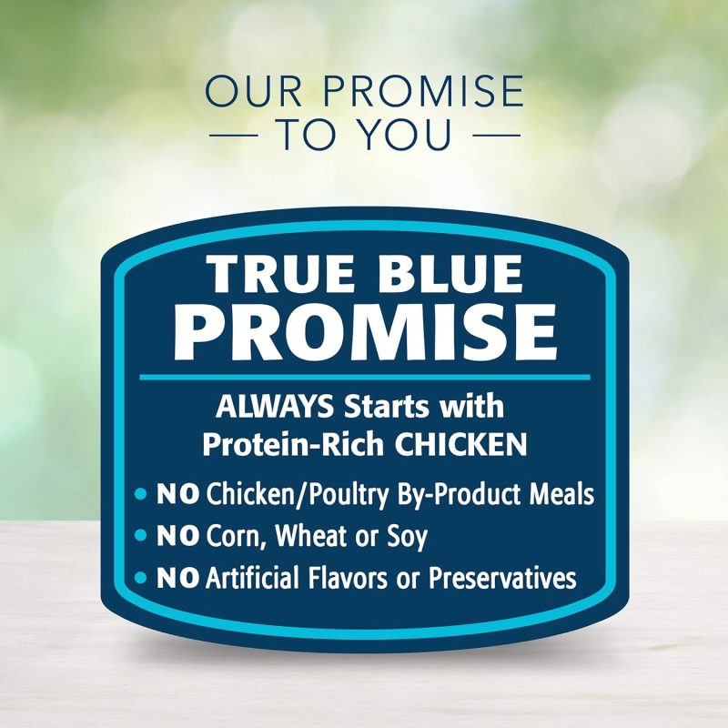Blue Buffalo Freedom Grain Free Natural Senior Dry Dog Food, Chicken 24-lb - Image 14