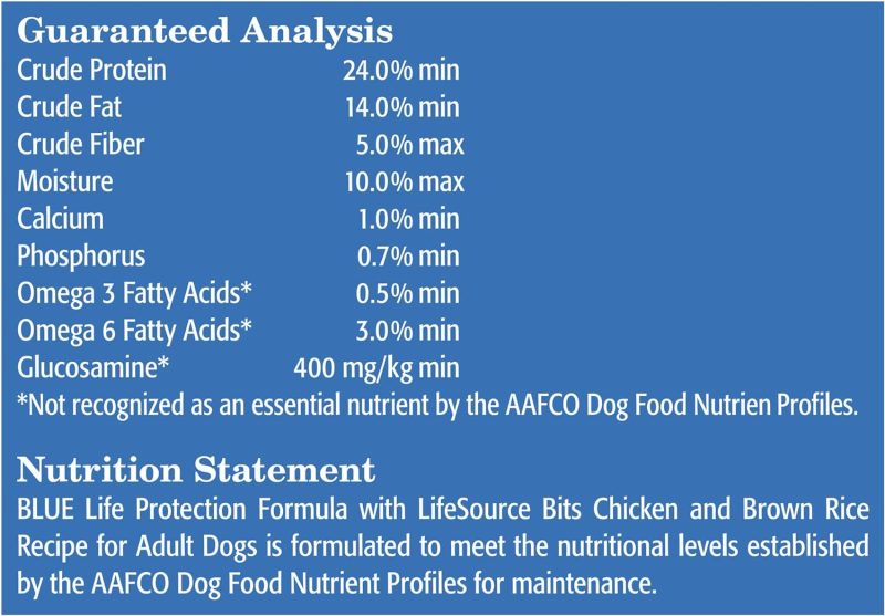 Blue Buffalo Life Protection Formula Natural Adult Dry Dog Food, Chicken and Brown Rice 30-lb - Image 142