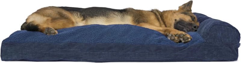 Furhaven Cooling Gel Dog Bed for Large/Medium Dogs w/ Removable Bolsters & Washable Cover, For Dogs Up to 55 lbs - Plush & - Image 299