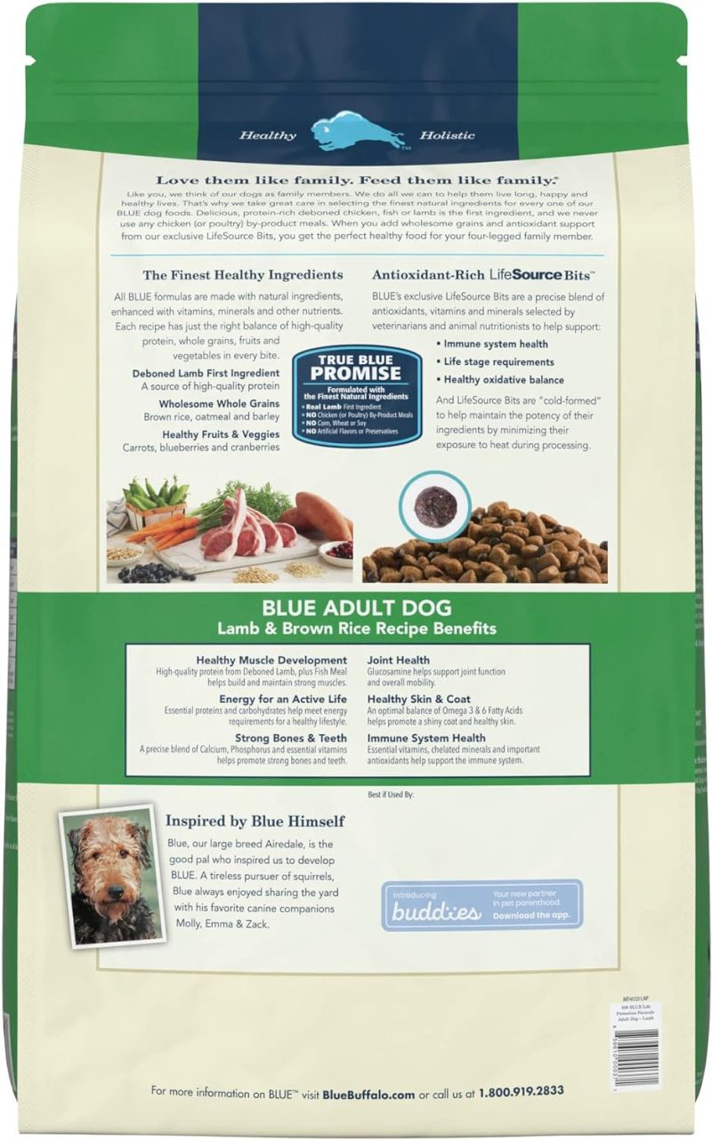 Blue Buffalo Life Protection Formula Natural Adult Dry Dog Food, Chicken and Brown Rice 30-lb - Image 84