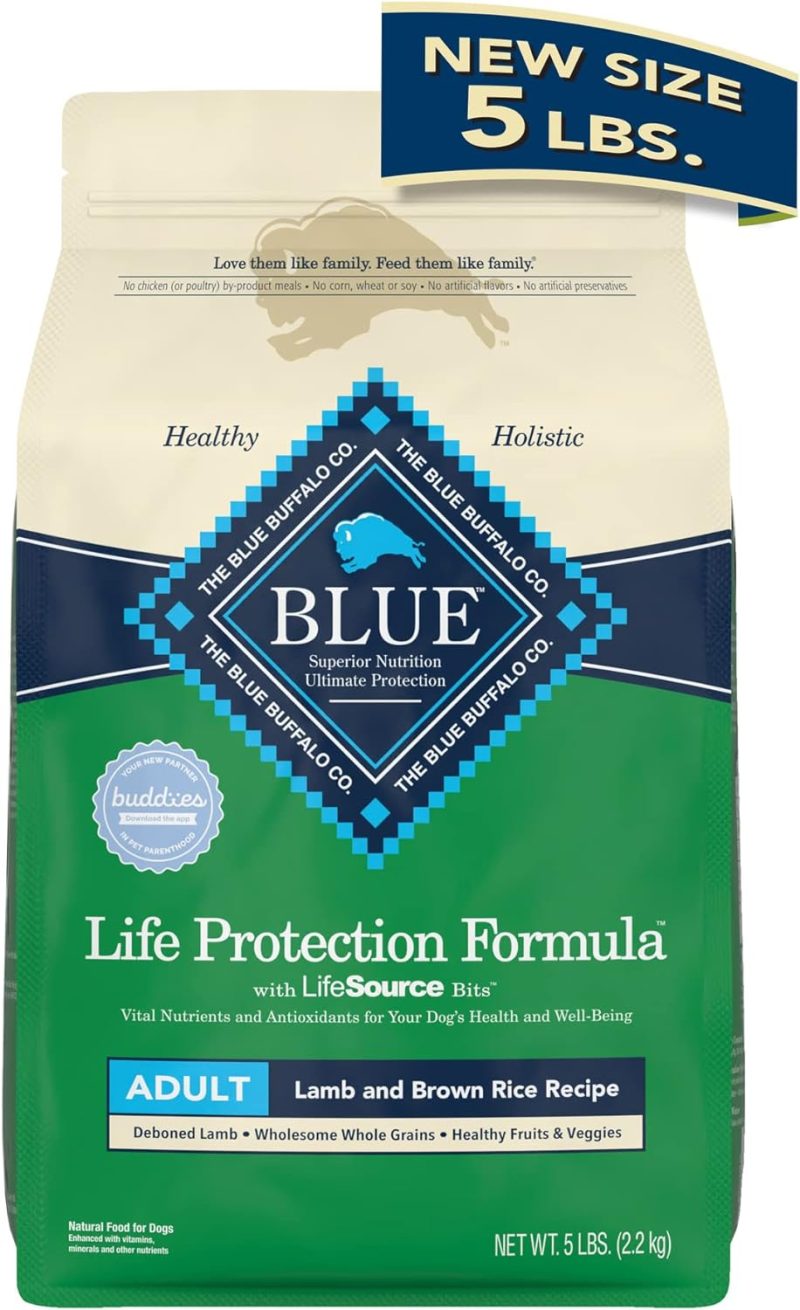 Blue Buffalo Life Protection Formula Natural Adult Dry Dog Food, Chicken and Brown Rice 30-lb - Image 158