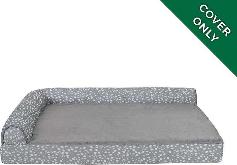 Furhaven Cooling Gel Dog Bed for Large/Medium Dogs w/ Removable Bolsters & Washable Cover, For Dogs Up to 55 lbs - Plush & - Image 184