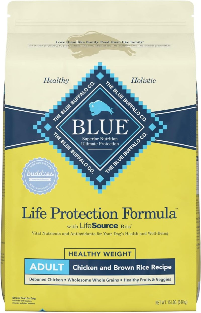 Blue Buffalo Life Protection Formula Natural Adult Dry Dog Food, Chicken and Brown Rice 30-lb - Image 77