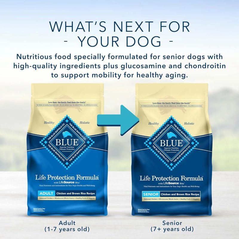 Blue Buffalo Life Protection Formula Natural Adult Dry Dog Food, Chicken and Brown Rice 30-lb - Image 56