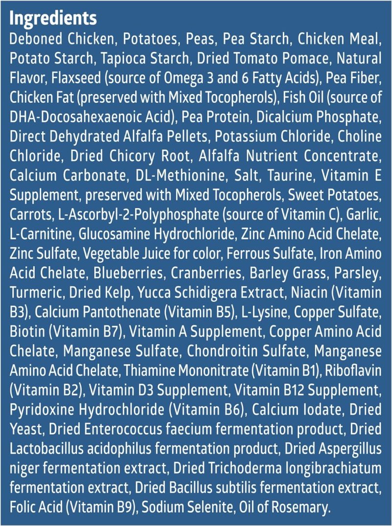 Blue Buffalo Freedom Grain Free Natural Senior Dry Dog Food, Chicken 24-lb - Image 21