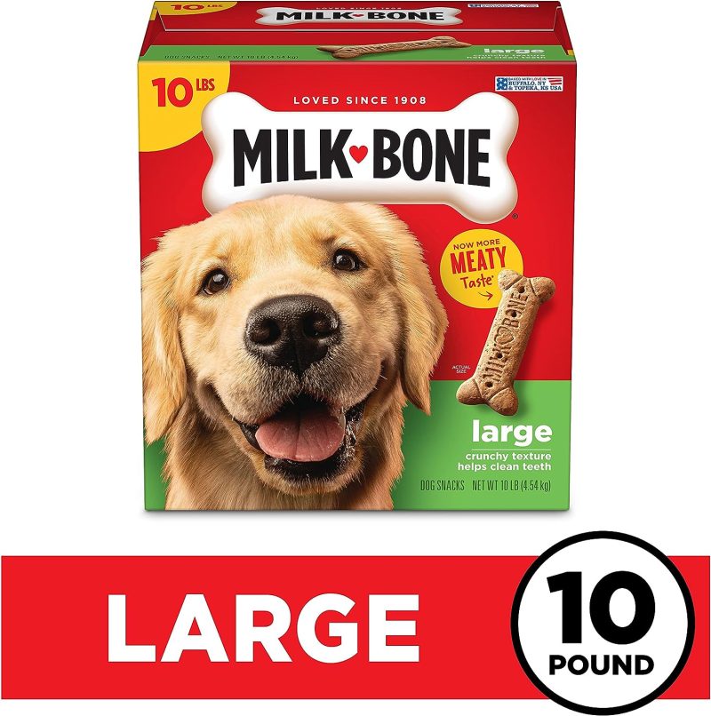 Milk-Bone Original Dog Biscuits, Medium Crunchy Dog Treats, 10 Pound - Image 13