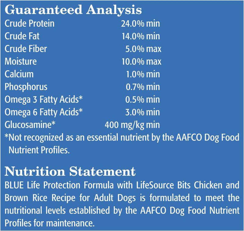 Blue Buffalo Life Protection Formula Natural Adult Dry Dog Food, Chicken and Brown Rice 30-lb - Image 29