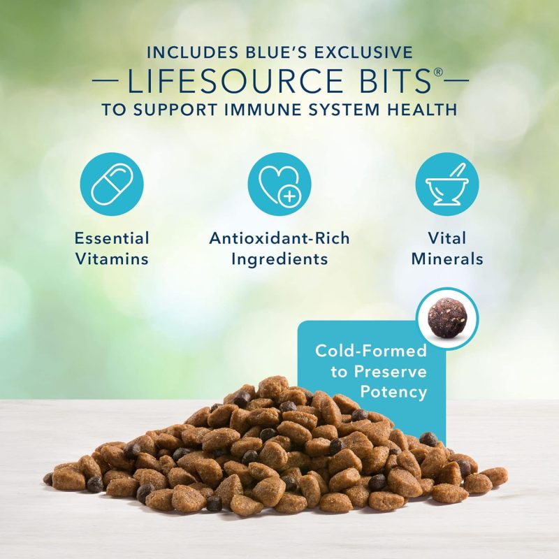 Blue Buffalo Freedom Grain Free Natural Senior Dry Dog Food, Chicken 24-lb - Image 4
