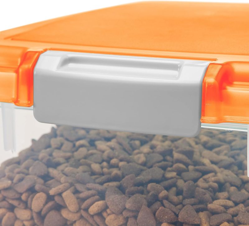 IRIS USA Airtight Pet Food/Treat Storage Container Combo, Blue - Image 74