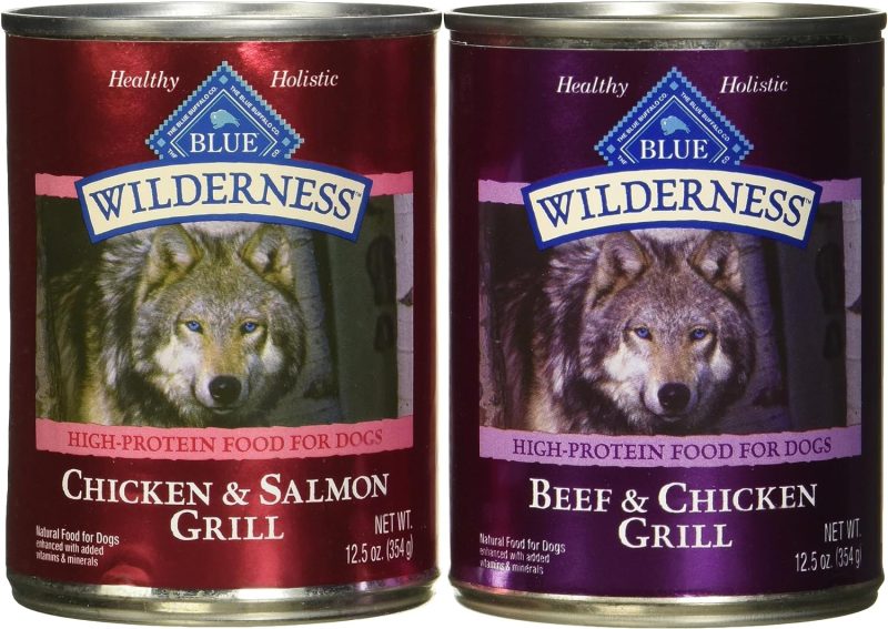 Blue Buffalo Wilderness High Protein Beef and Chicken & Salmon and Chicken Wet Dog Food Variety Pack for Adult Dogs, Grain-Free, - Image 22
