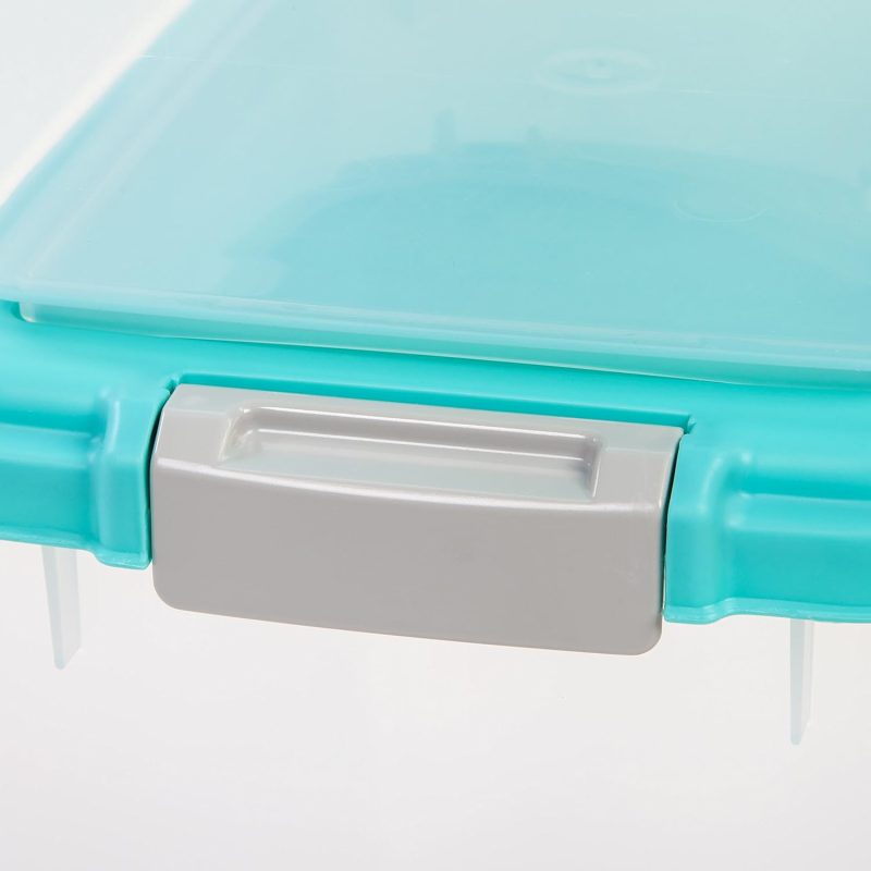 IRIS USA Airtight Pet Food/Treat Storage Container Combo, Blue - Image 50