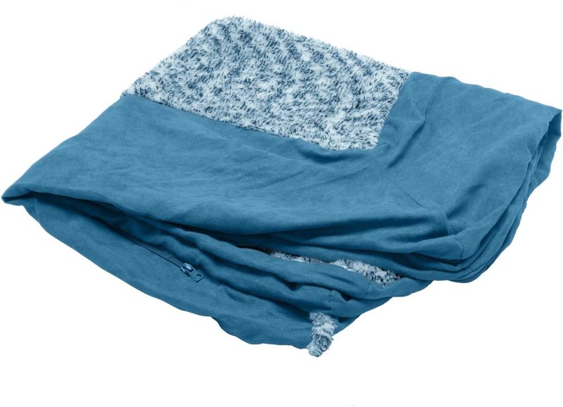 Furhaven Cooling Gel Dog Bed for Large/Medium Dogs w/ Removable Bolsters & Washable Cover, For Dogs Up to 55 lbs - Plush & - Image 386