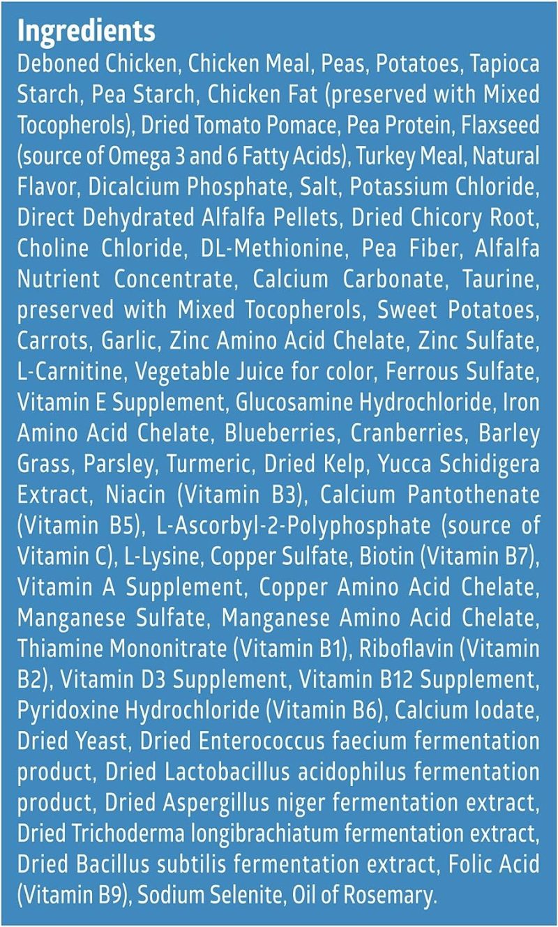 Blue Buffalo Freedom Grain Free Natural Adult Dry Dog Food, Chicken 24-lb - Image 9