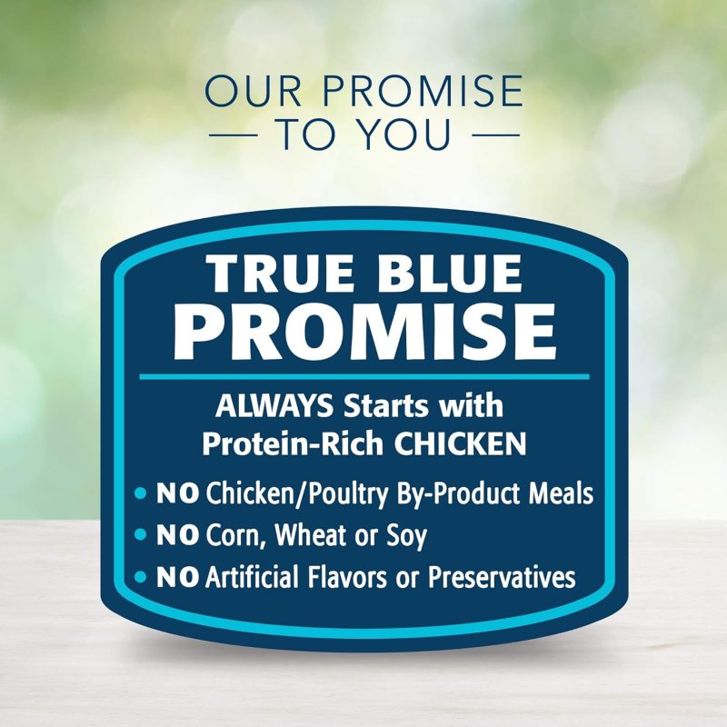 Blue Buffalo Freedom Grain Free Natural Senior Wet Dog Food, Chicken 12.5oz cans (Pack of 12) - Image 6