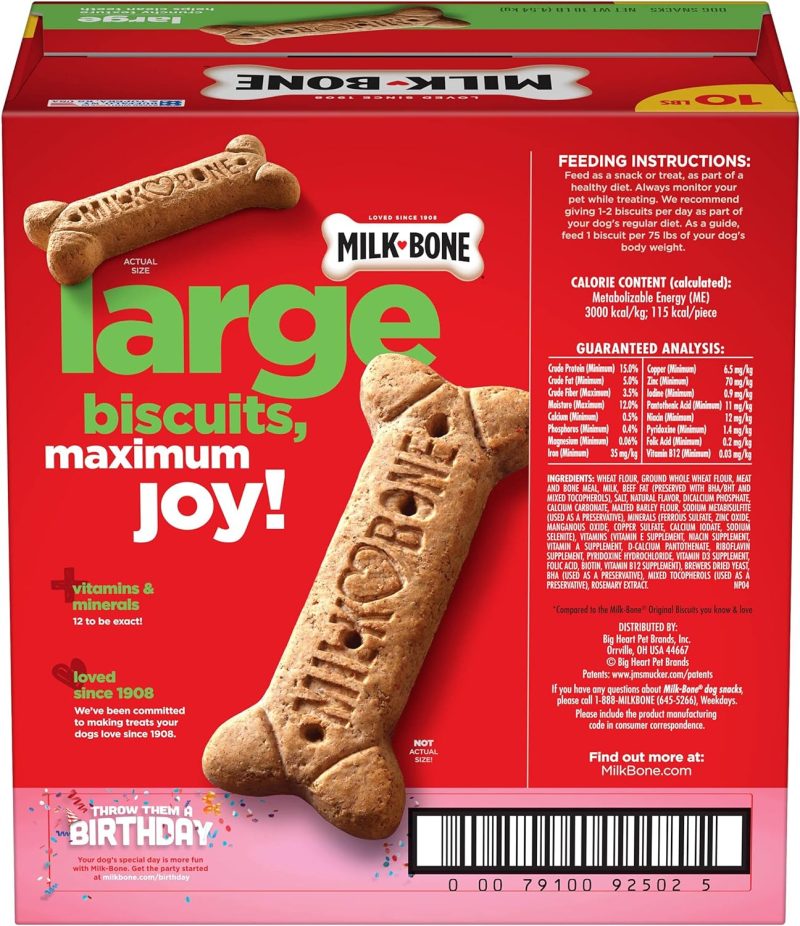 Milk-Bone Original Dog Biscuits, Medium Crunchy Dog Treats, 10 Pound - Image 14