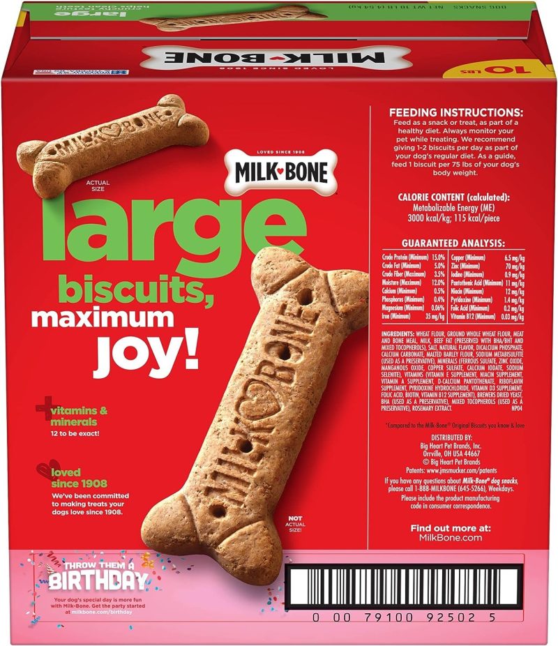Milk-Bone Original Dog Biscuits, Medium Crunchy Dog Treats, 10 Pound - Image 26