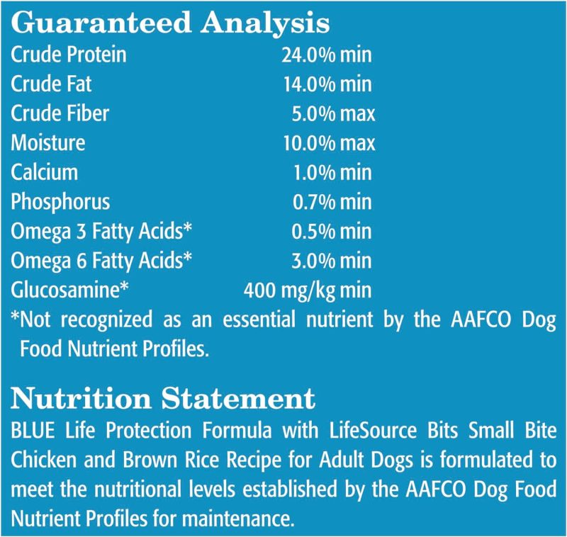 Blue Buffalo Life Protection Formula Natural Adult Dry Dog Food, Chicken and Brown Rice 30-lb - Image 125